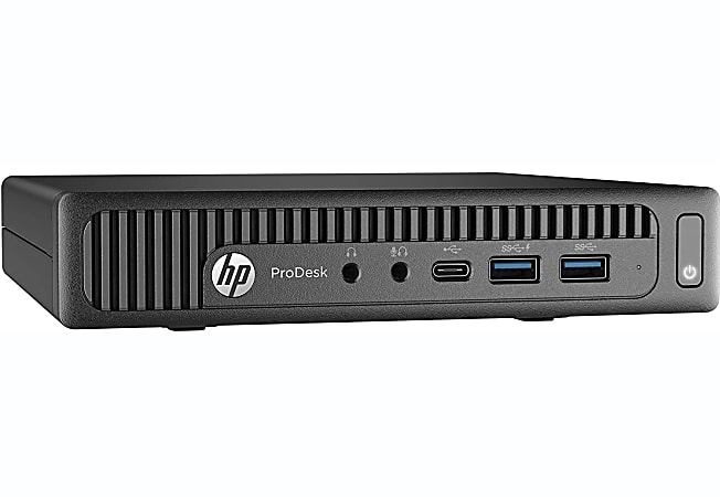 HP ProDesk 600G2 Mini Refurbished Desktop PC, Intel® Core™ i5, 8GB Memory, 256GB Solid State Drive, Windows® 10 Pro, RF610704