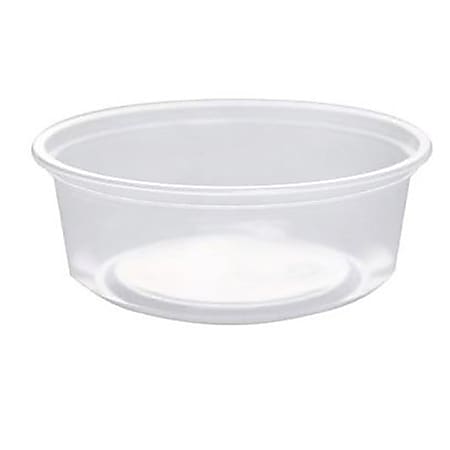 Karat Deli Containers 8 Oz Clear Case Of 500 Containers - Office Depot