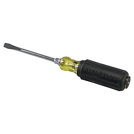 Klein Tools Keystone Tip Cushion Grip Screwdrivers, 1/4 in, 8 11/32 in Overall L