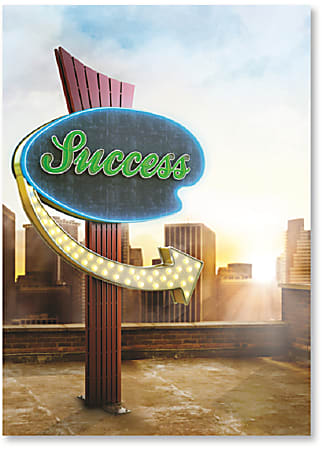 Viabella Congratulations Greeting Card With Envelope, Success, 5" x 7"