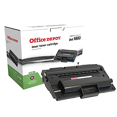 Office Depot® Remanufactured Black High Yield Toner Cartridge Replacement for Dell 1600, ODD1600