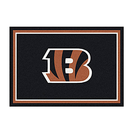 Imperial NFL Spirit Rug, 4' x 6', Cincinnati Bengals