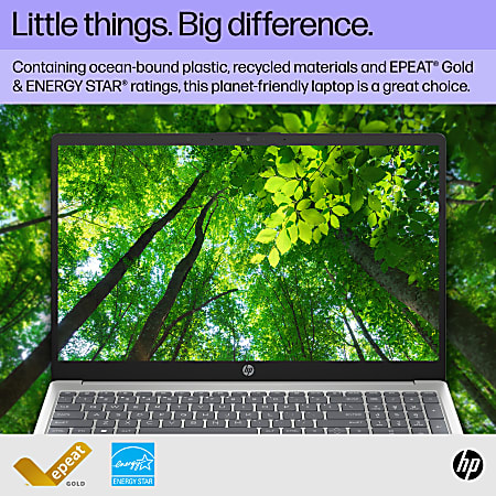 HP 15.6 Laptop Open Box AMD Ryzen 7 AI Enabled 16GB RAM 256GB SSD