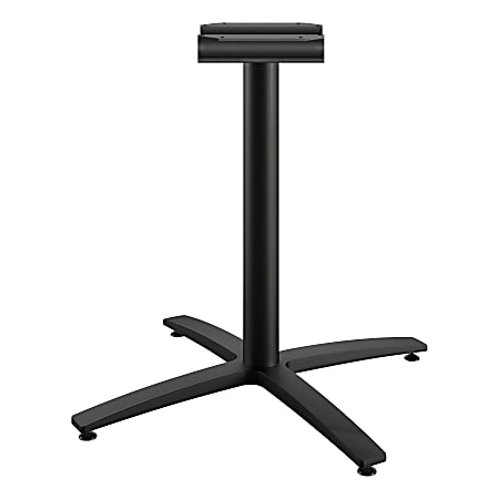 HON Between HBTTX30L Table Base - Black Mica Texture