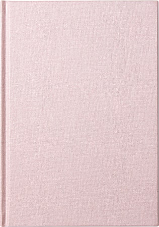 Russell Hazel Bookcloth Journal A5 252 Pages Peony - Office Depot