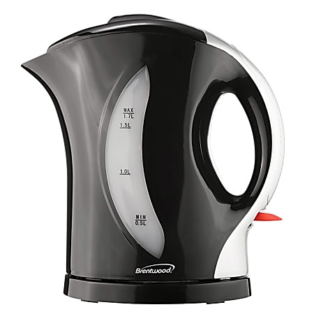 at Home Electric Tea Kettle, Black