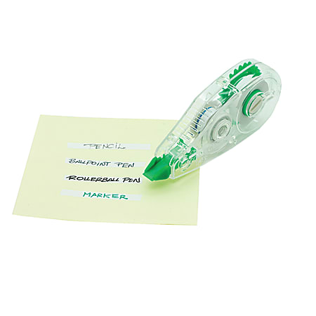 Tombow Mono Correction Tape Mini 16 x 315 60percent Recycled White Pack Of  10 - Office Depot