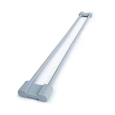 Better Houseware Over-Sink Drying Bar, 3/4”H x 2-1/4”W x 20-1/2”D, Gray