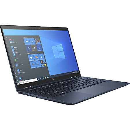 HP Elite Dragonfly Max Notebook - Intel Core i7 1185G7- Evo vPro - Win 10 Pro- Iris Xe Graphics - 16 GB RAM - 512 GB SSD NVMe, TLC - 13.3" touchscreen HP SureView Reflect-(Full HD) - Wi-Fi 6 - sparkling black -