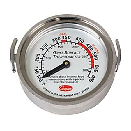 Cooper-Atkins Grill Surface Thermometer, 100° - 600° F