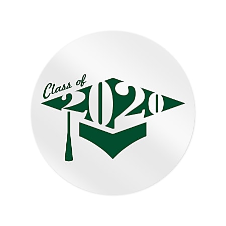 Custom Full-Color Round Window Decals, 3", Roll Of 500 Decals