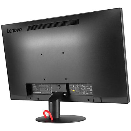 Lenovo ThinkVision E24 10 23.8 Full HD WLED LCD Monitor 169 Raven