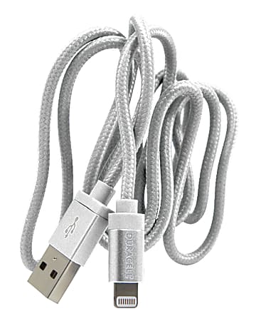 Duracell® Sync & Charge Lightning Cable, 3', White