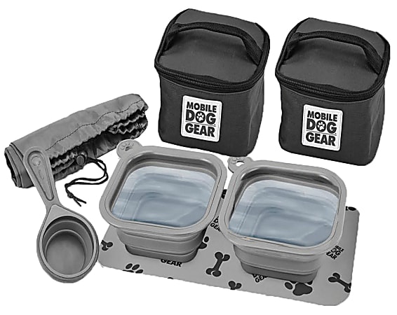 Overland Dog Gear Dine Away Bag For Small Dogs 7 12 H x 5 34 W x