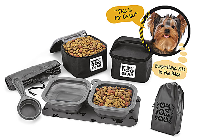 Overland travelware store dog bag