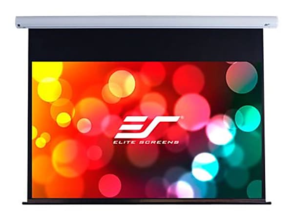 Elite Screens Saker Series SK120XHW-E20 - Projection screen - ceiling mountable, wall mountable - motorized - SK120XHWE20