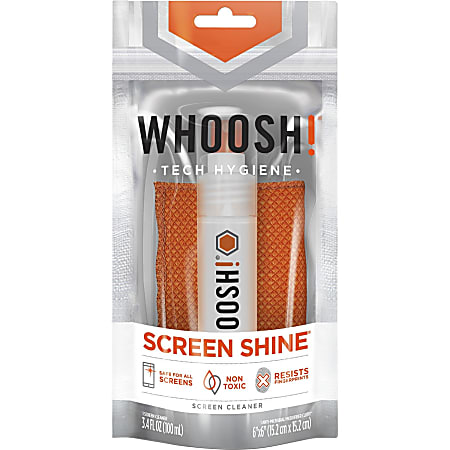 WHOOSH Screen Shine GO XL Screen Cleaner 3.4 Oz - Office Depot