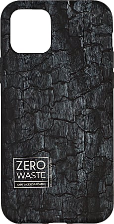 Zero Waste Movement Phone Case for Apple iPhone 11, Coal, AEN100006