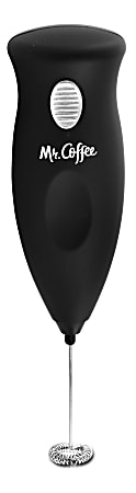 Mr. Coffee Profroth Milk Frother, Black