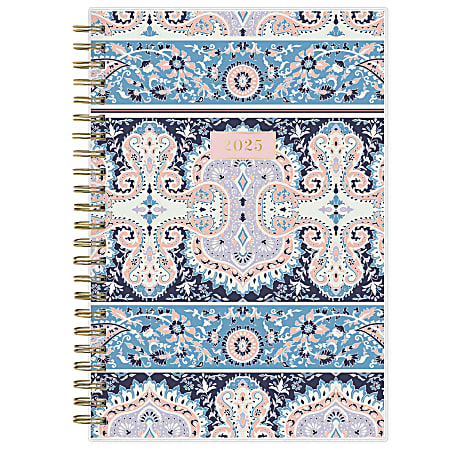 2025 Blue Sky WeeklyMonthly Planning Calendar 5 x 8 Cocorrina Frosted