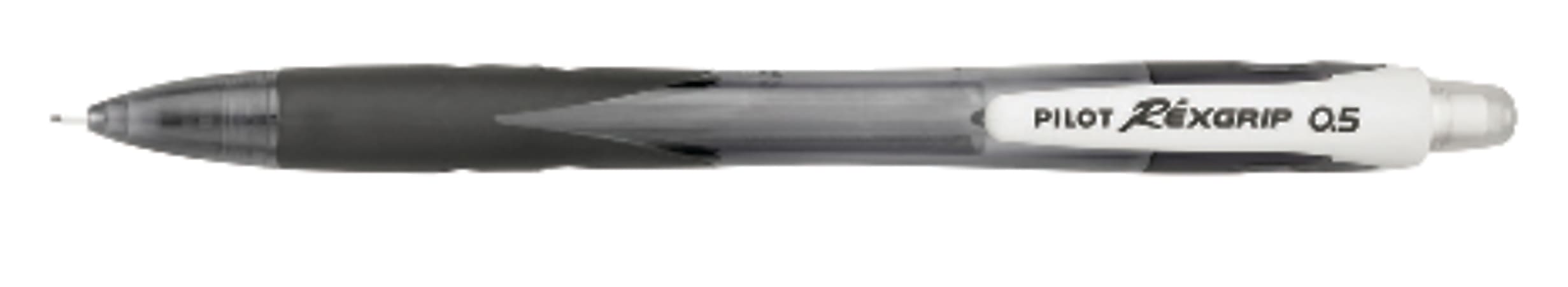 Pilot® Rexgrip BeGreen Mechanical Pencil, 0.5 mm, HB Hardness, 71% Recycled, Black