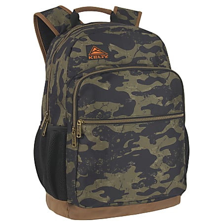 Kelty Front Pocket Backpack With 17” Laptop Sleeve, Camo