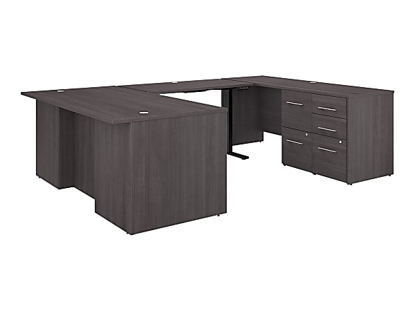 Bush Business Furniture Office 500 Electric Height Adjustable U