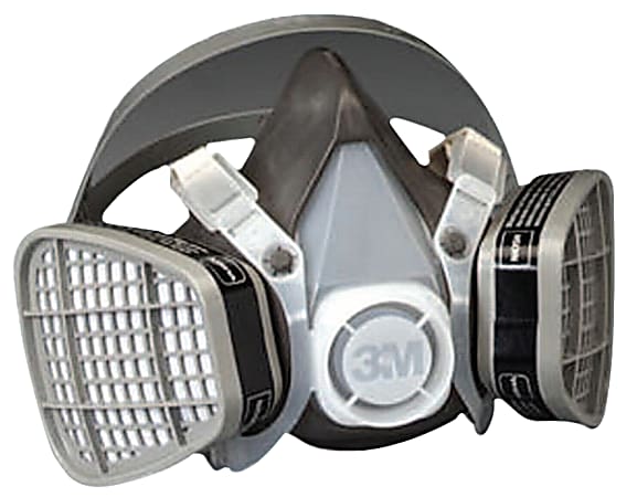 3M™ 5000 Series Organic Vapors Half-Facepiece Respirator, Large
