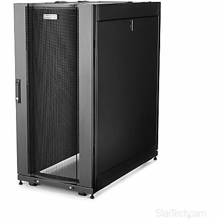 StarTech.com 25U Server Rack Cabinet - 37 in. Deep Enclosure - Network Cabinet - Rack Enclosure Server Cabinet - Data Cabinet -  - RK2537BKM