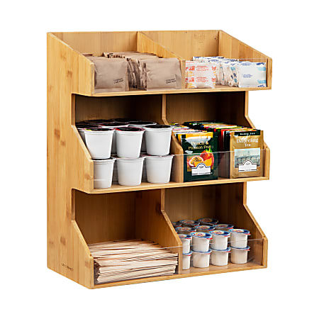 Cozivolife Coffee Bar Organizer Countertop With Drawer, Cafe Station