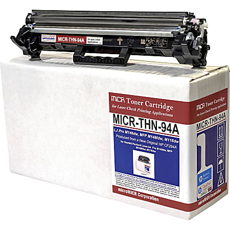 microMICR Remanufactured MICR Laser Toner Cartridge - Alternative for HP CF294A - Black - 1 Each - 1200 Pages