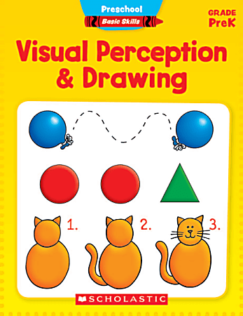 Scholastic Basic Skills, Preschool, Visual Perception & Drawing
