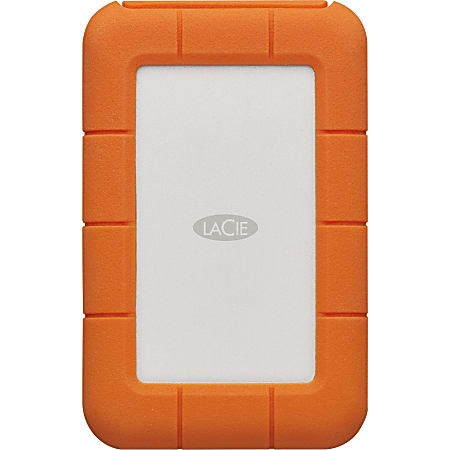 LaCie Rugged SECURE 2TB Portable External Hard Drive, STFR2000403
