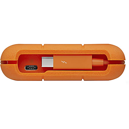 LaCie Rugged SECURE 2TB Portable External Hard Drive STFR2000403