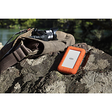 LaCie Rugged SECURE 2TB Portable External Hard Drive STFR2000403