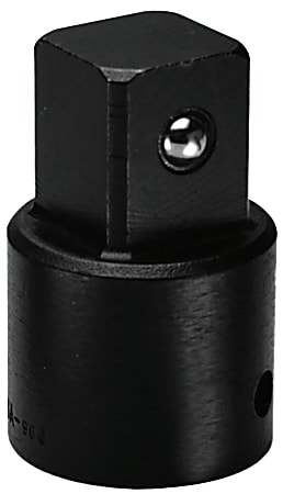 Impact Adapters, 1/2 in (female square); 3/4 in (male square) drive, 2 in