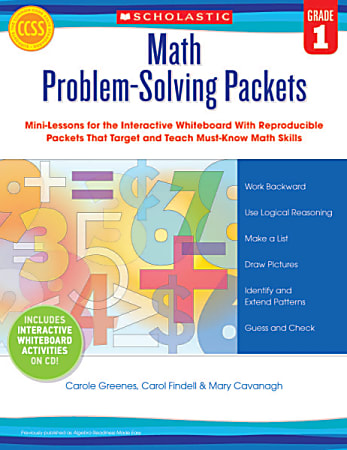 Scholastic Math Problem-Solving Packets, Grade 1