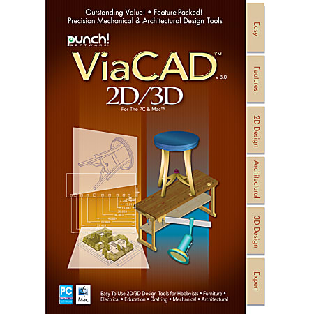 Punch! ViaCAD 2D/3D v8, Download Version