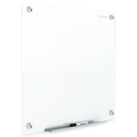 Quartet Infinity Magnetic Glass Dry-Erase Board, White, 48" x 48", G24848W