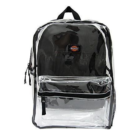 Clear backpack dickies cheap