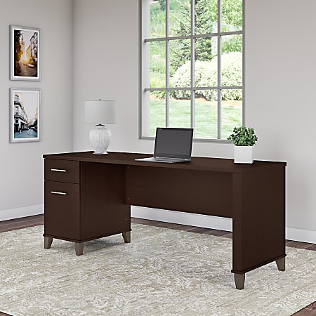 Office depot store cherry wood desk
