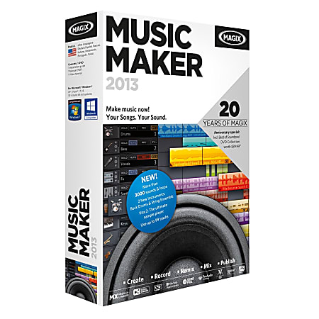 MAGIX Music Maker, Download Version