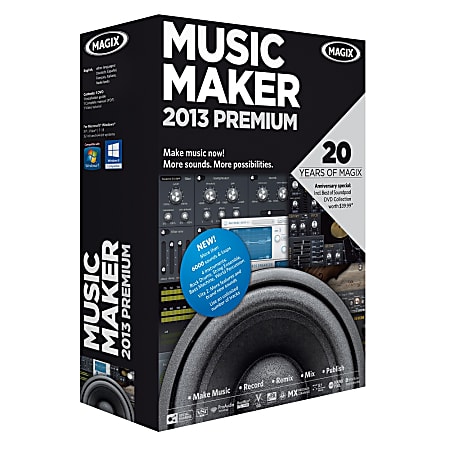MAGIX Music Maker Premium, Download Version
