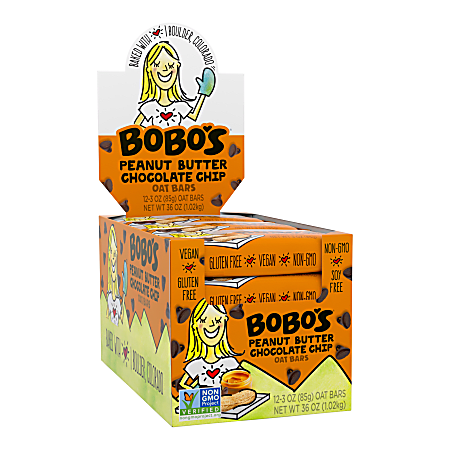 BOBO's Peanut Butter Chocolate Chip - 12-3 oz