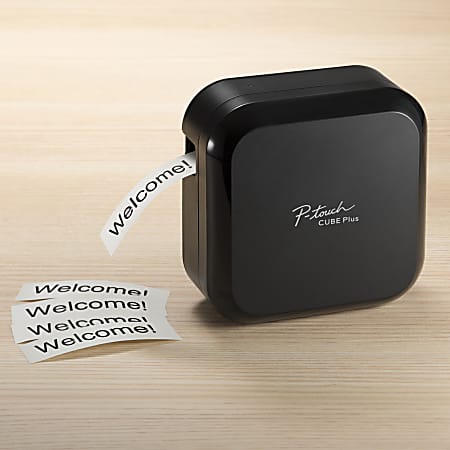 Brother P Touch CUBE Plus PT P710BT Wireless Label Maker - Office ...