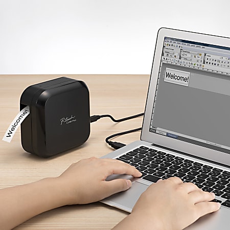 Brother P Touch CUBE Plus PT P710BT Wireless Label Maker