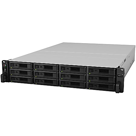 Synology RackStation RS3621XS+ SAN/NAS Storage System - Intel Xeon D-1541 -  2.10 GHz - 12x HDD Supported - RS3621XS