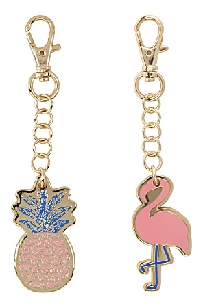 Office Depot® Brand Tropical Bag Charm, Assorted Colors