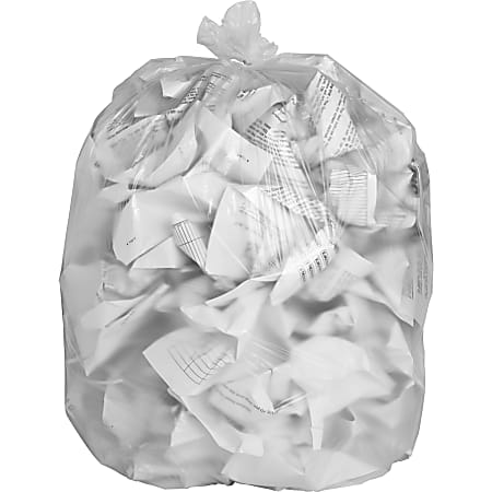 Everyday Genuine Joe High-Density Can Liners - 10 gal Capacity - 24"x 24"x0.24 mil (6 Micron) Thickness - HD242408, 1000-Pack