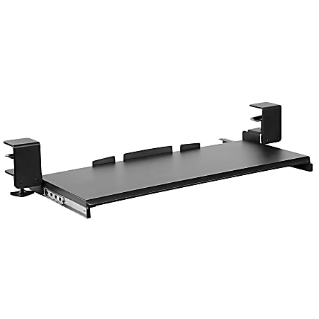 Mount It Clamp Keyboard Tray 12 H x 4 W x 29 D Black MI 7143